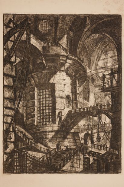 POCHETTE A DESSINS comprenant vingt gravures...