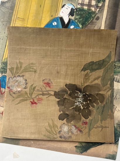 Ensemble de retirages :

d'après Utamaro...