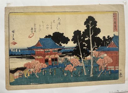 Utagawa Hiroshige (Japon, 1797-1858)
Estampe,...