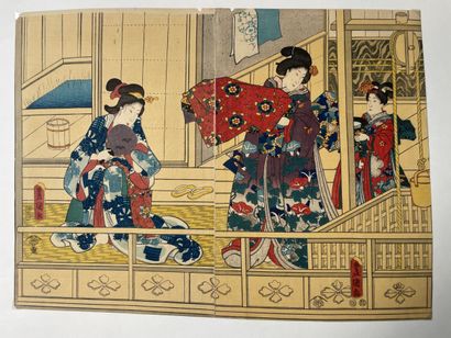 Utagawa Kunisada I (Toyokuni III) (Japon,...