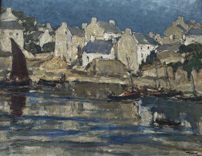 Georges GOBO (1876-1956)
Village de Bretagne
Huile...