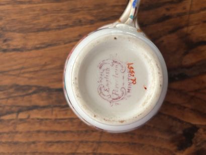 MINTON
Set of mismatched porcelain coffee...
