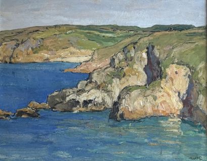 Georges GOBO (1876-1956)
Côte bretonne
Huile...