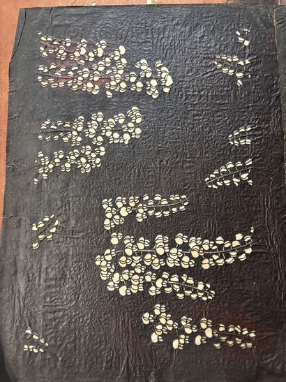 DRAWING POCKET with Japanese paper cut-o...