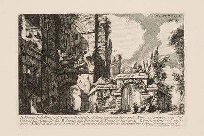 POCHETTE A DESSINS comprenant vingt gravures...