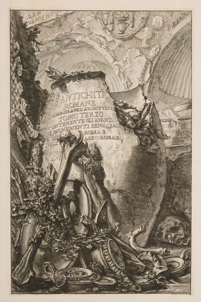 POCHETTE A DESSINS comprenant vingt gravures...