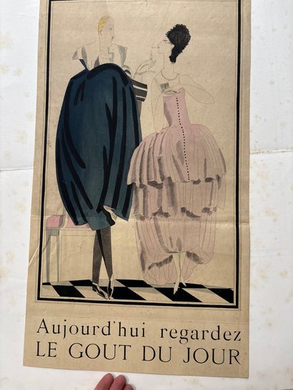 POCHETTES A DESSINS comprenant, gravures,...