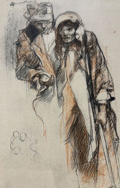 POCHETTE A DESSINS comprenant, gravures,...