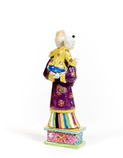 Chine
Groupe à deux figures en porcelaine...