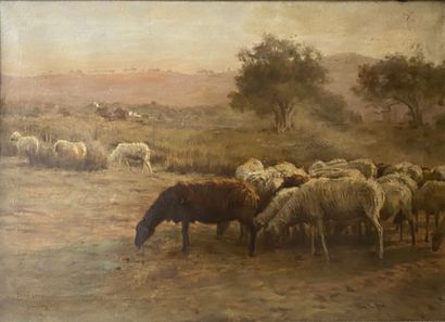 École du XXe siècle (d'après Tade Styka)
Paysage...