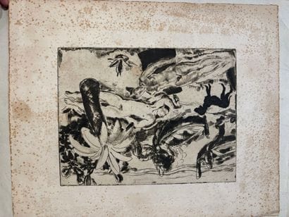 POCHETTE A DESSINS comprenant, gravures,...