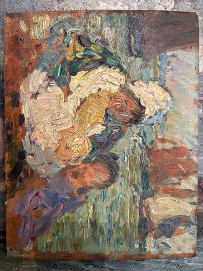 DESSINS POCKET including, oils on isorel...