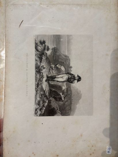 POCHETTE A DESSINS comprenant, gravures dessins...