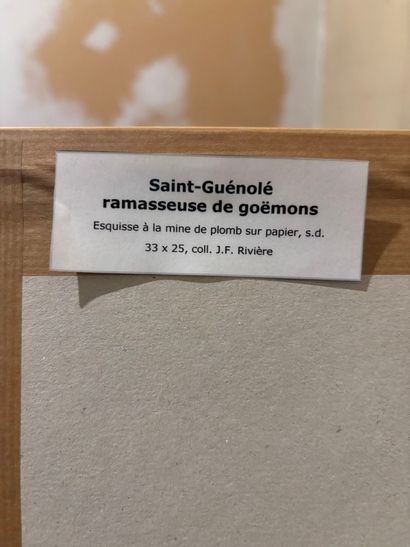 Georges GOBO (1876-1956) (attribué à) 
Saint-Guénolé,...