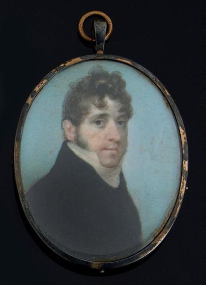 J B.BEAUMONT (1774-1841) Attribué à
Portrait...