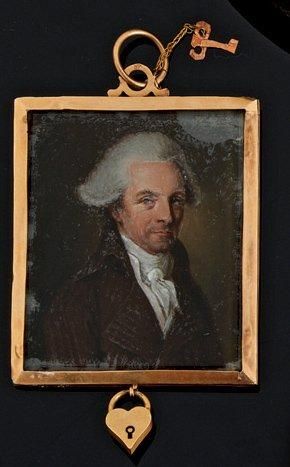 École FRANÇAISE vers 1795
Médaillon rectangulaire...