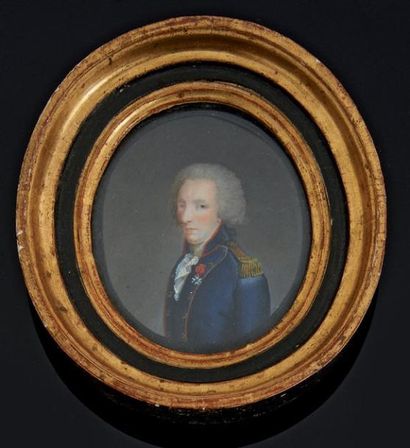 Ecole Francaise vers 1780
Portrait deMonsieur...