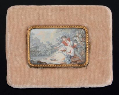 ECOLE FRANÇAISE vers 1770 (D'après François...