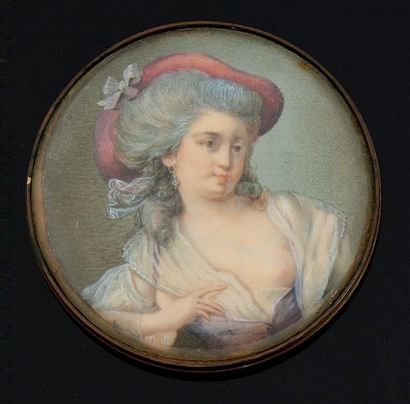 Ecole FRANCAISE du début du XIXème siècle
Portrait...