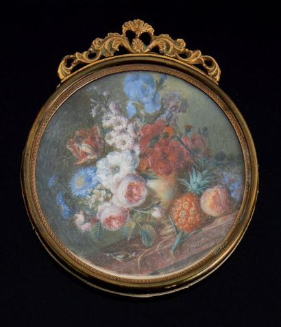 Corneille van SPAEDONCK (1756-Paris 1840)
Corbeille...