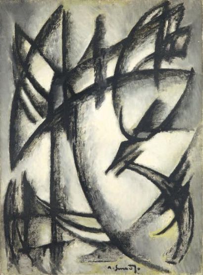 Alex SMADJA (1897-1977)
Composition Huile...
