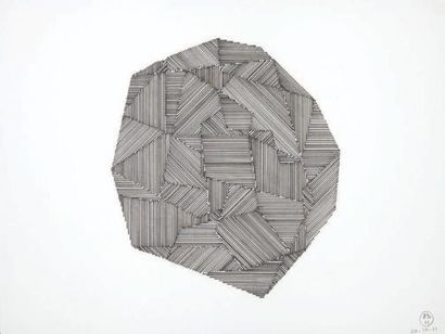 Richard DEACON (né en 1949)
Projet de sculpture,...