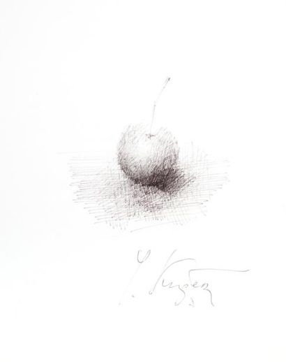 Yuri KUPER (1940)
Pomme Mine de plomb sur...