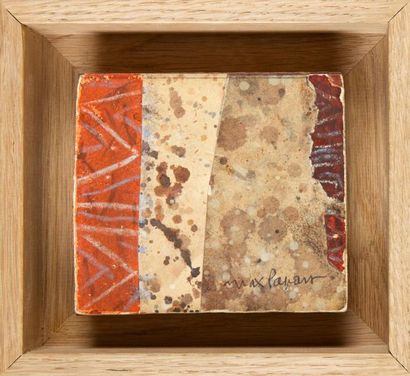 Max PAPART (1911-1994)
Sans titre Collages...