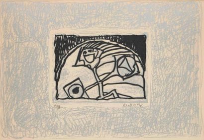 Pierre ALECHINSKY (1927)
Composition Lithographie...