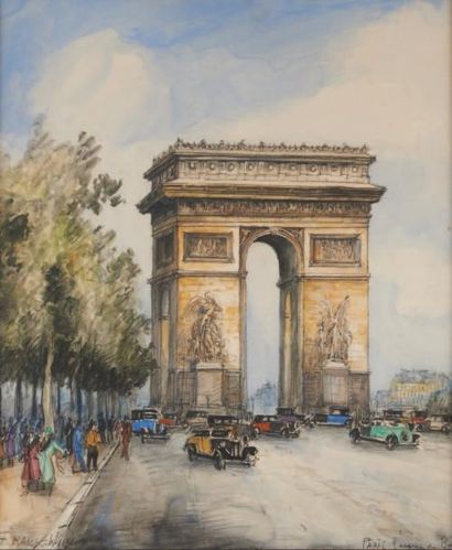 FRANK-WILL (1900-1951)
L'avenue du bois Technique...
