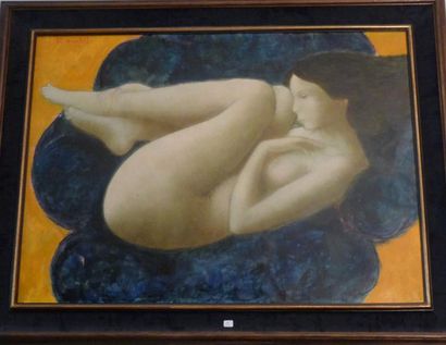 Alain BONNEFOIT (né en 1937)
Nu niché Huile...