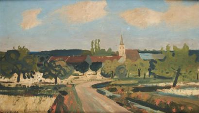 Roland OUDOT (1897-1981)
La Queue, les Yvelines,...