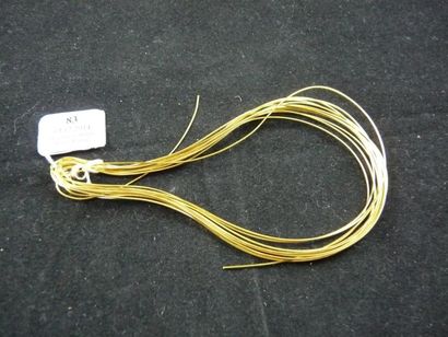 FIL D'OR vendu comme bris. Poids: 17 g