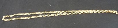 COLLIER articulé en or jaune 18 k 750°/oo,...