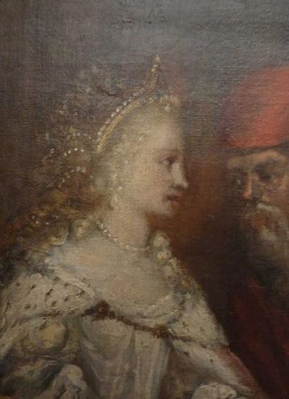 Ecole Française du XVIIIème siècle
Esther...