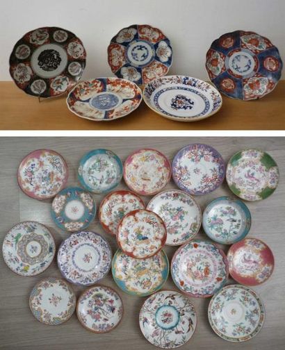 Angleterre
Ensemble de sous tasses en porcelaine...