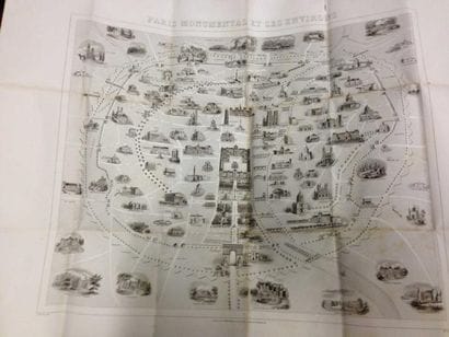 ENSEMBLE de VOLUMES sur le thème de PARIS...