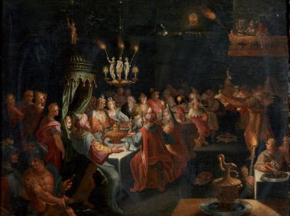 Ecole FLAMANDE du XVIème siècle, atelier...