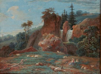 Ecole Française du XVIIIème siècle
Paysage...