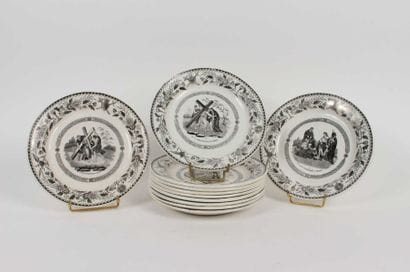 MONTEREAU - LOUIS LEBEUF
Onze assiettes en...