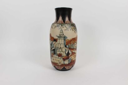 R. BERNE & CIBOURE (Manufacture de)
Vase...