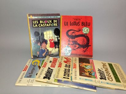 ENSEMBLE comprenant: 2 ALBUMS TINTIN 
