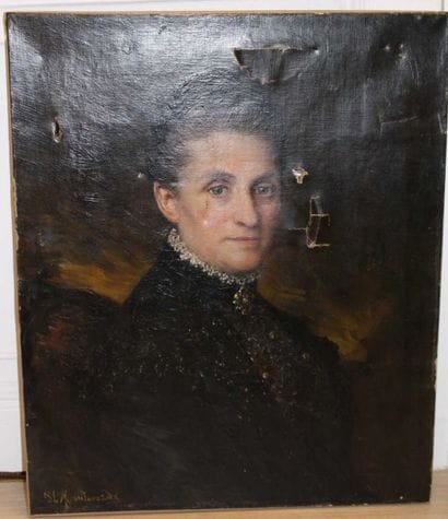 Ecole Française du XIXème
Portait de femme...