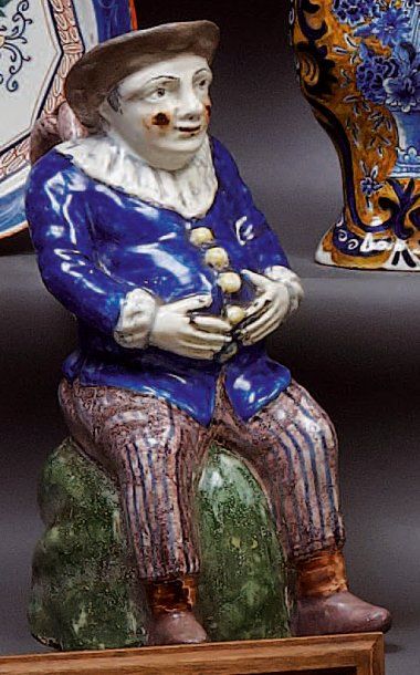 BRUXELLES
Manufacture Stevens. Pichet anthropomorphe...