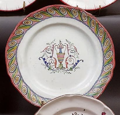 LES ISLETTES
Période DE DUPRE Plat rond à...