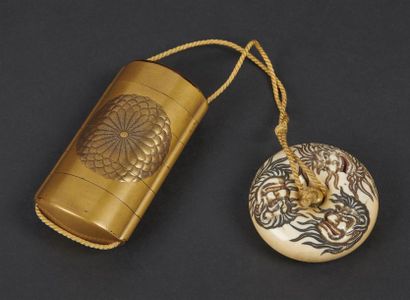 JAPON - Epoque MEIJI (1868 - 1912)
Inro à...