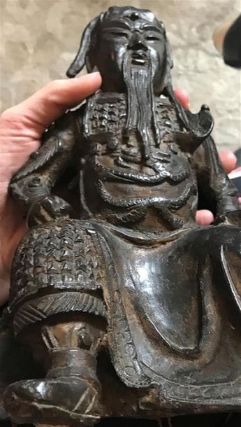CHINE - Epoque MING (1368 - 1644)
Statuette...