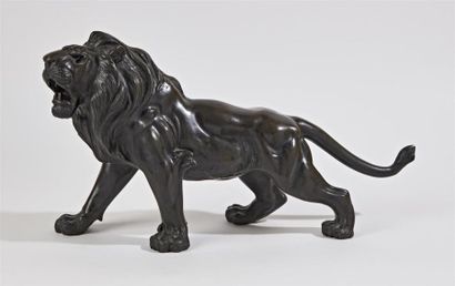 JAPON - Epoque MEIJI (1868 - 1912)
Statuette...