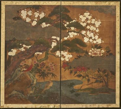 JAPON - Milieu Epoque EDO (1603 - 1868),...