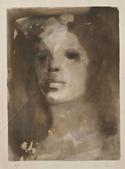 FINI Léonor (1907-1996)
Portrait de femme
Lithographie...
